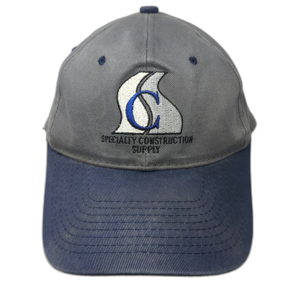 Headliner Baseball Cap Gray One Size Specialty Construction Supply Cotton Hat
